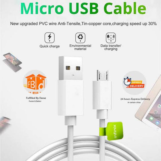 Heavy-Duty Data Cable – Quick Charge & Fast Data Transfer
