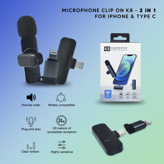 k8 wireless mic