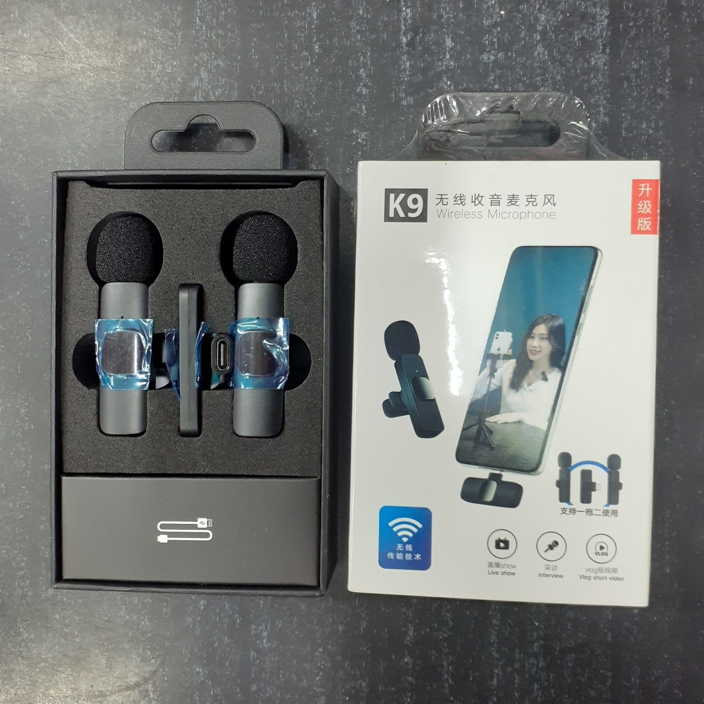 k9 wireless mic