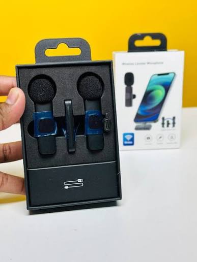 K9 Wireless Lavalier Microphone for iPhone & Android – Noise Reduction